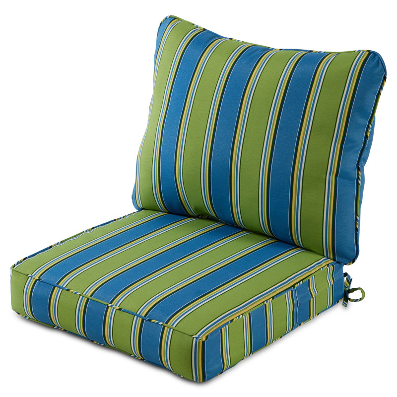 Bay Isle Home 2 Piece Deep Seat Outdoor Replacement Cushion Set Wayfair